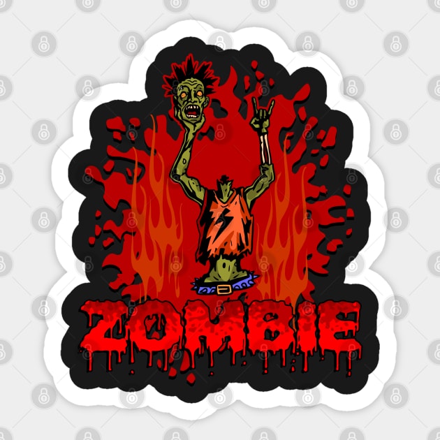 Zombie Apocalypse 3 Sticker by RadStar